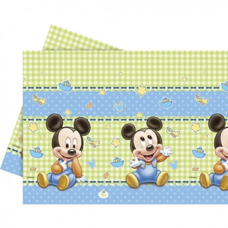 Plastic tafelkleed "Baby Mickey Mouse"