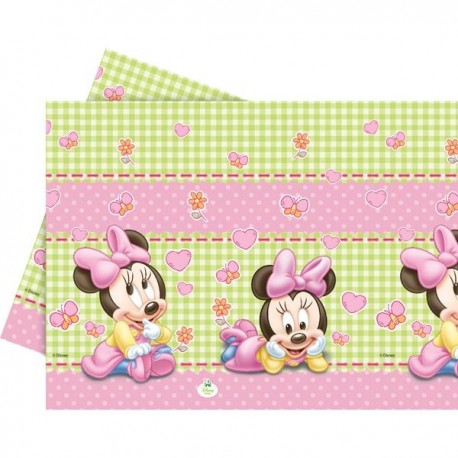 Plastic Tablecover "Baby Minnie Mouse"