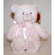 Gorgeous 20cm "My First Teddy" Pink with Bow