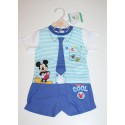 2-piece summer set "Mickey Mouse" blue
