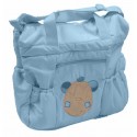Nursery bag "bear" blue