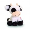 Plush cow "Pippins" 14 cm white