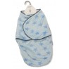 Swadle bag for newborn "stars" blue
