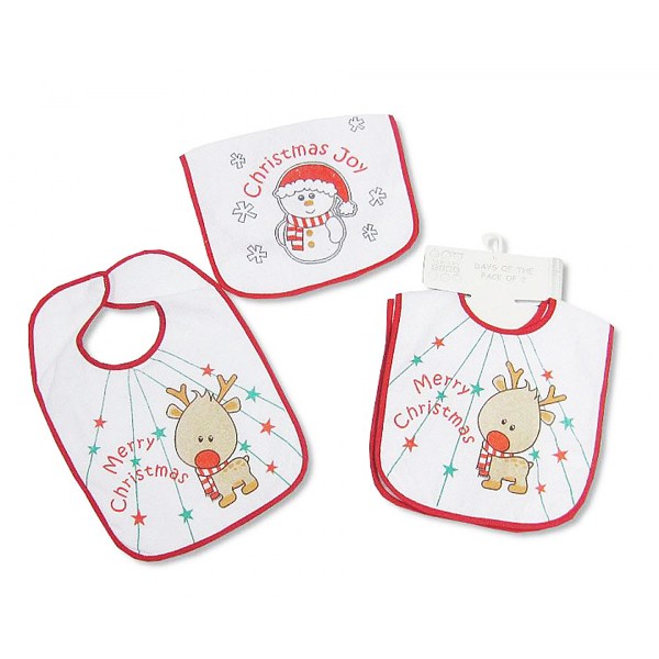 Pack of 2 Christmas bibs 